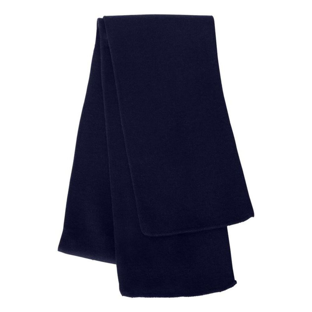 Sportsman Knit Scarf / Navy